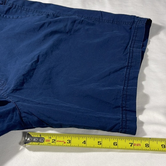 Columbia mens navy lightweight flat front 7.5" inseam chino shorts - size 38 - Picture 10 of 11